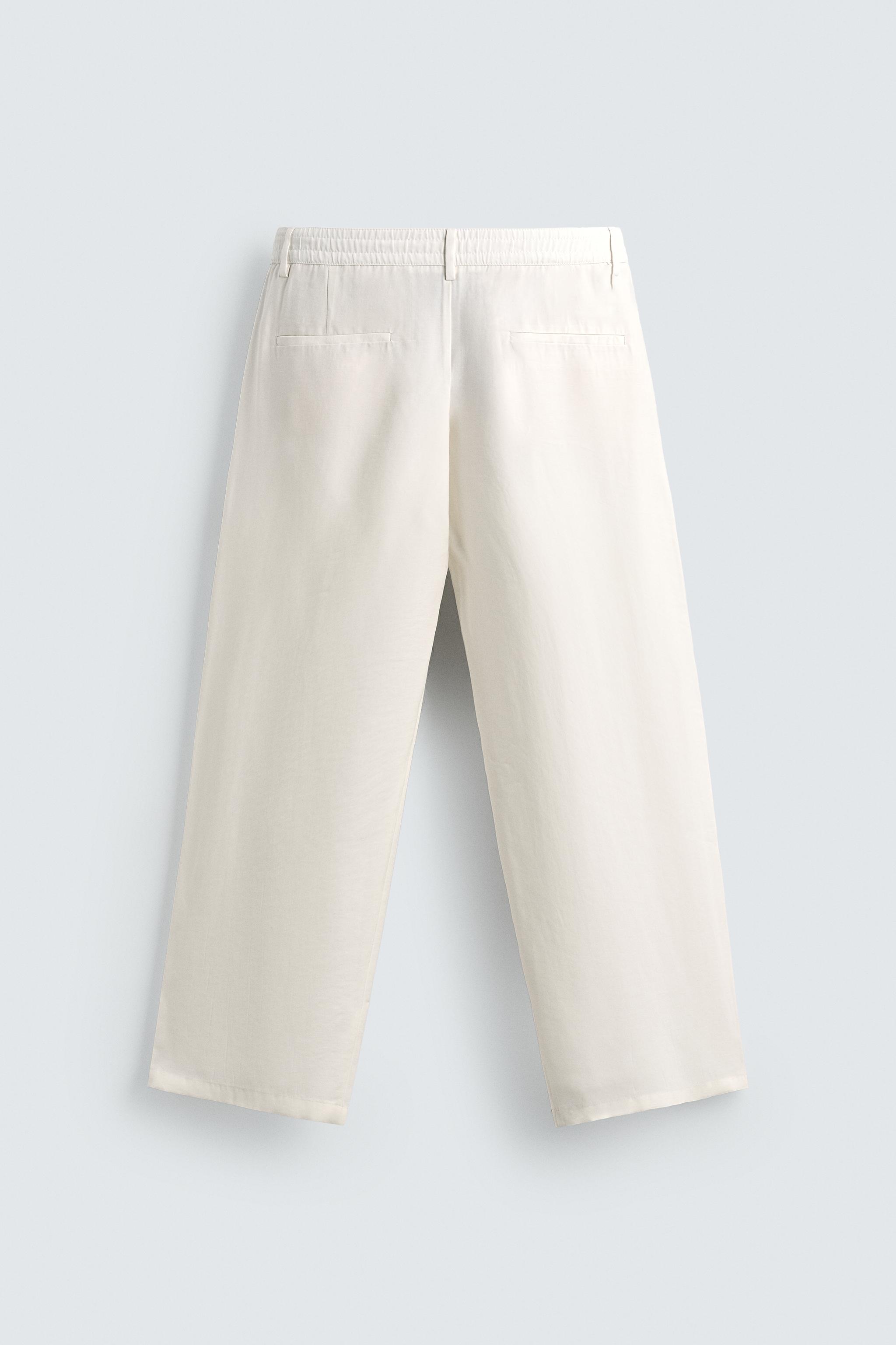 PANTALON FLUIDE À PLIS